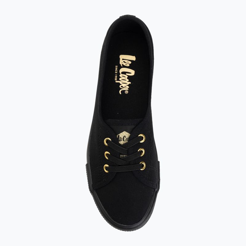 Damen-Sneaker Lee Cooper LCW-26-02-4045LA black/gold 5