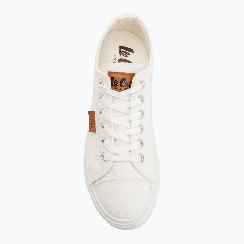 Damen-Sneaker Lee Cooper LCW-26-02-4046LA white 5