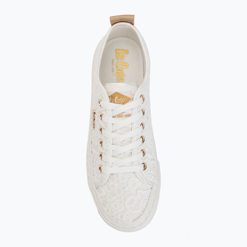 Damen-Sneaker Lee Cooper LCW-26-02-4060LA white 5