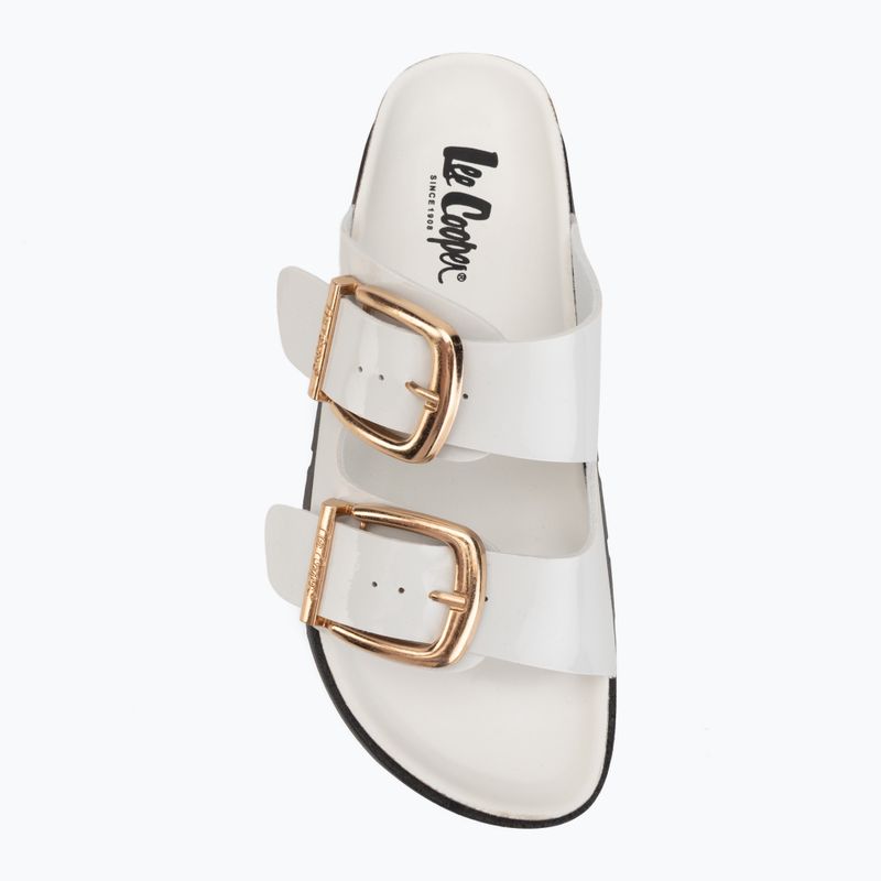 Damen-Pantoletten Lee Cooper LCW-26-35-4460LA white 5