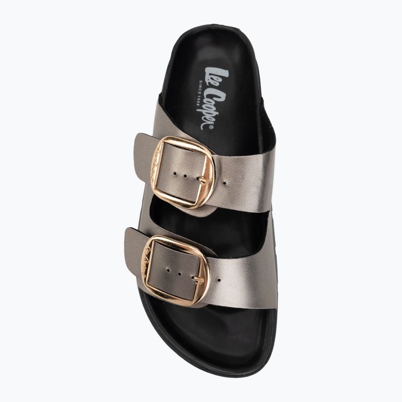 Damen-Pantoletten Lee Cooper LCW-26-35-4461LA pewter 5
