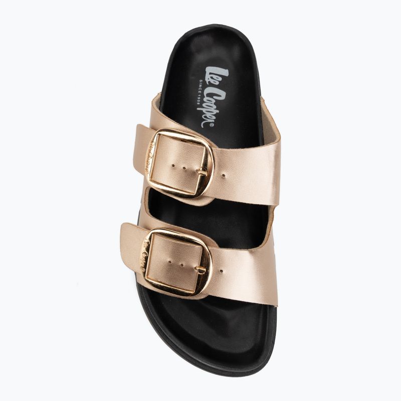 Damen-Pantoletten Lee Cooper LCW-26-35-4462LA gold 5