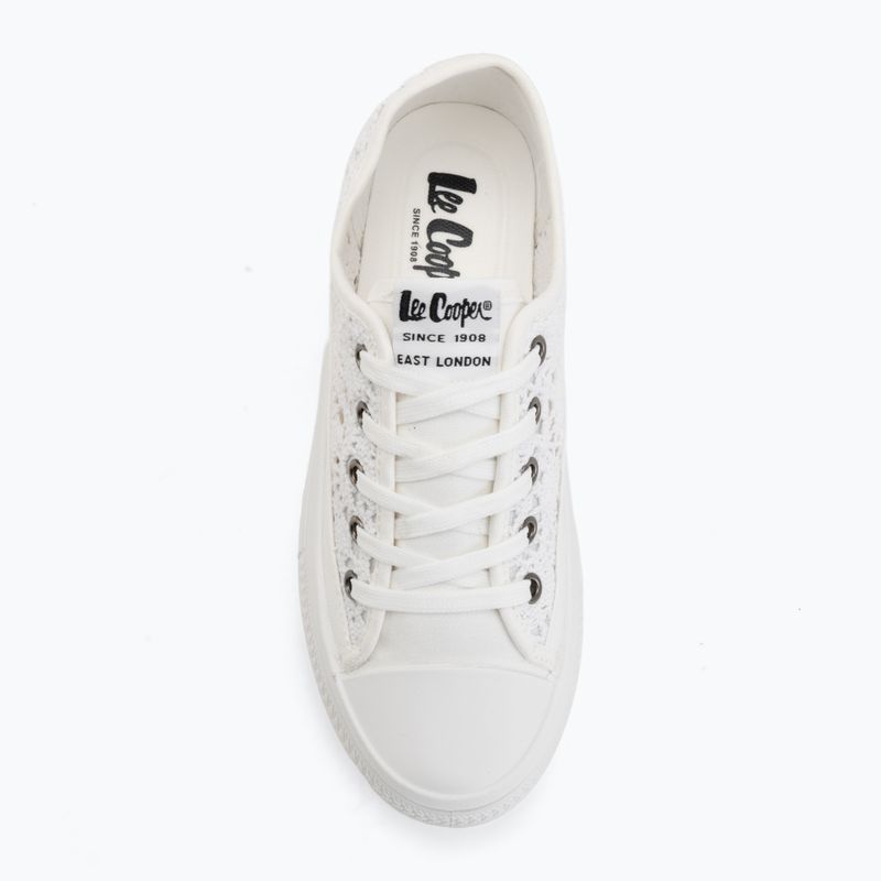 Damen-Sneaker Lee Cooper LCW-26-44-4485LA white 5