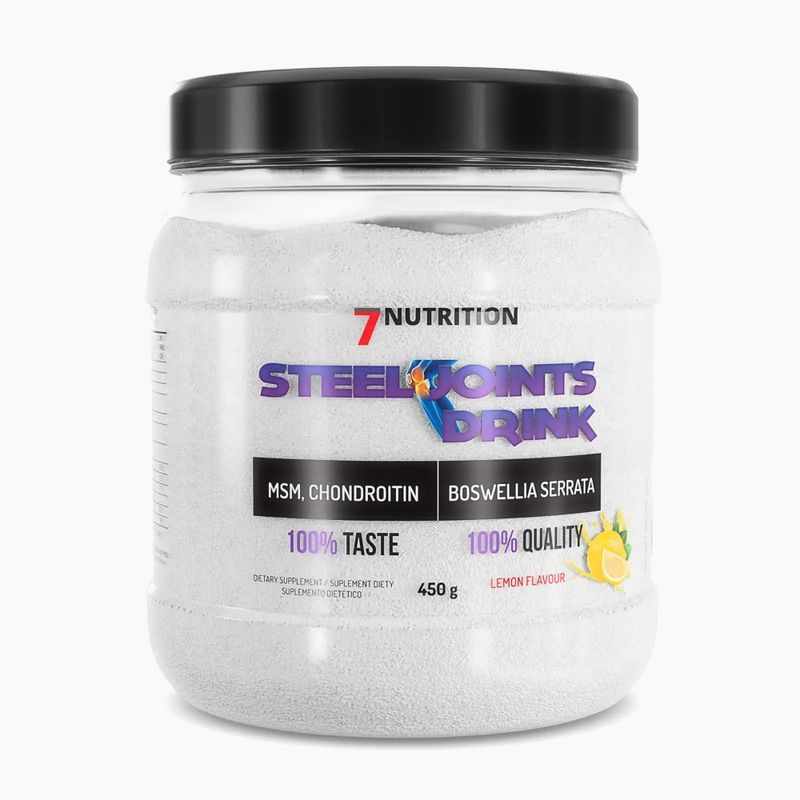 Steel Joints Drink 7Nutrition Gelenkregeneration 450g Zitrone 7Nu000394