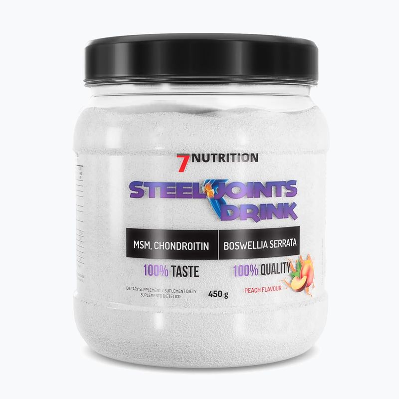 Steel Joints Drink 7Nutrition Gelenkregeneration 450g Pfirsich 7Nu000395