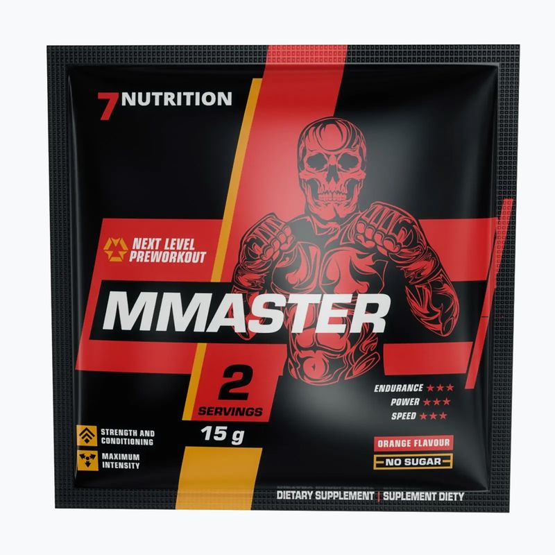 Pre-Workout 7Nutrition MMASTER 15g Sachet orange 7Nu000321