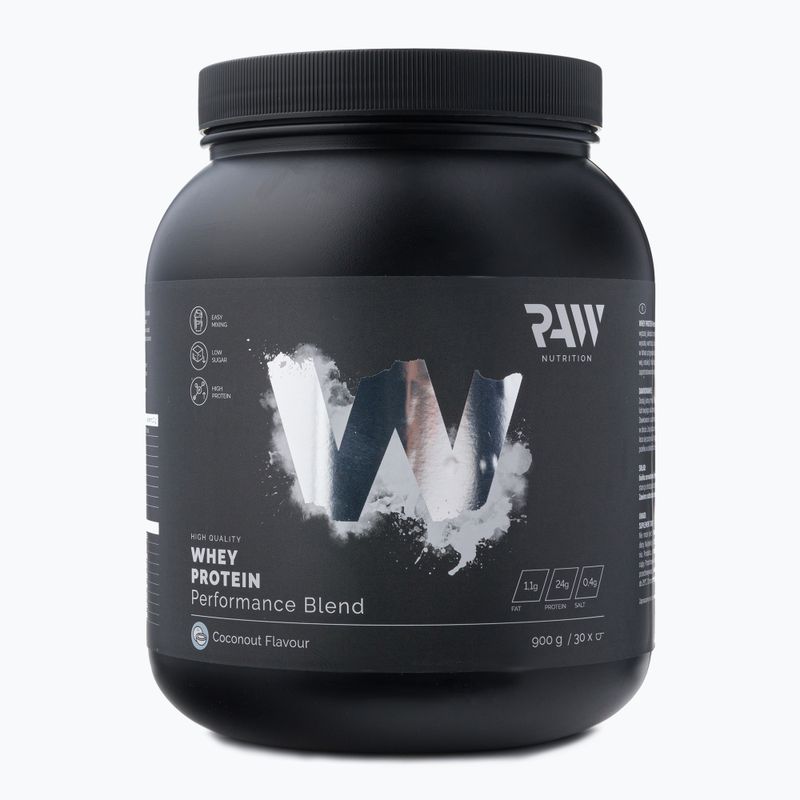 Molkenprotein Rohkost Ernährung 900g Kokosnuss WPC-59016
