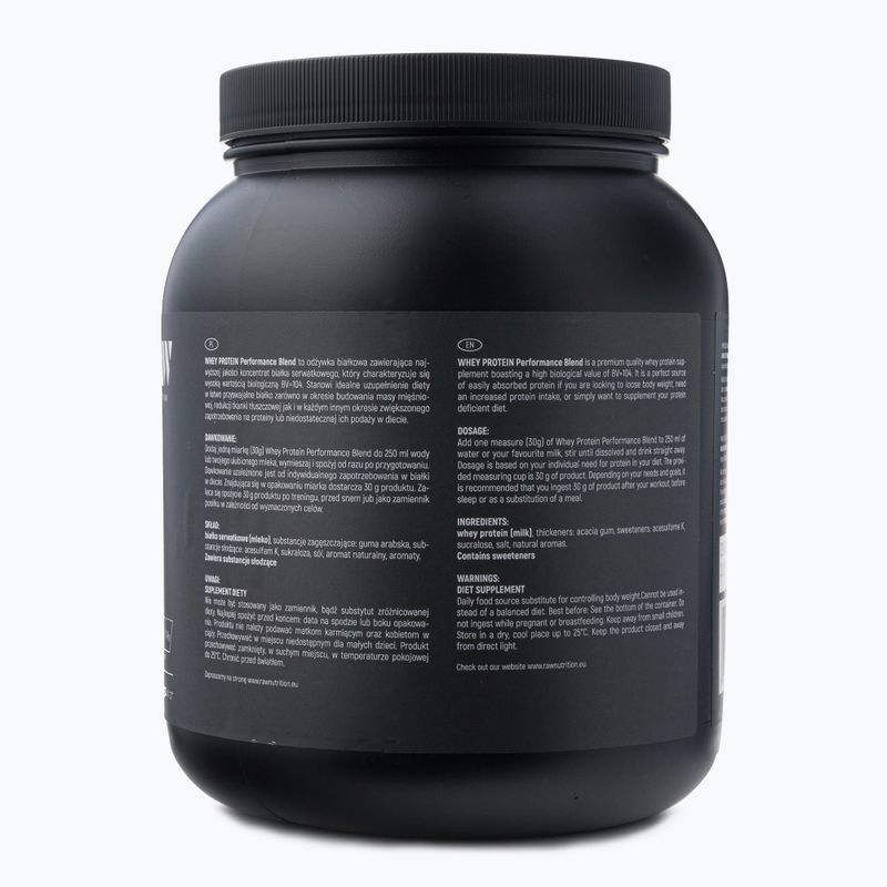 Molkenprotein Rohkost Ernährung 900g Kokosnuss WPC-59016 2