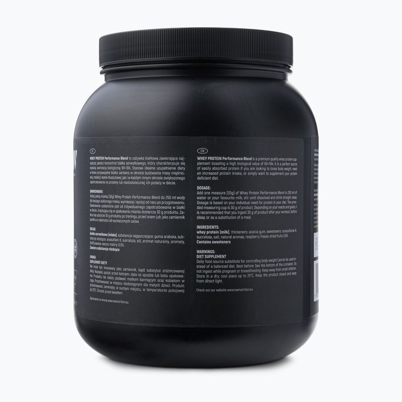 Whey Protein Raw Nutrition 900g Himbeere WPC-59016 2