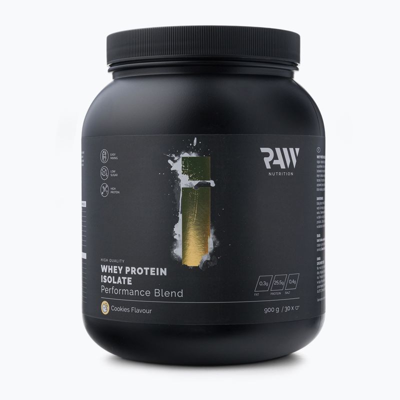 Molkenprotein-Isolat Raw Nutrition 900g Kuchen WPI-59017