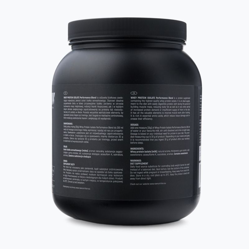 Molkenprotein-Isolat Raw Nutrition 900g Kuchen WPI-59017 2