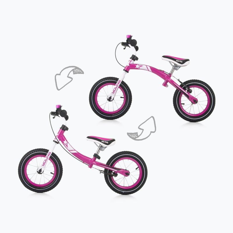 Milly Mally Young Langlaufrad rosa 391 8