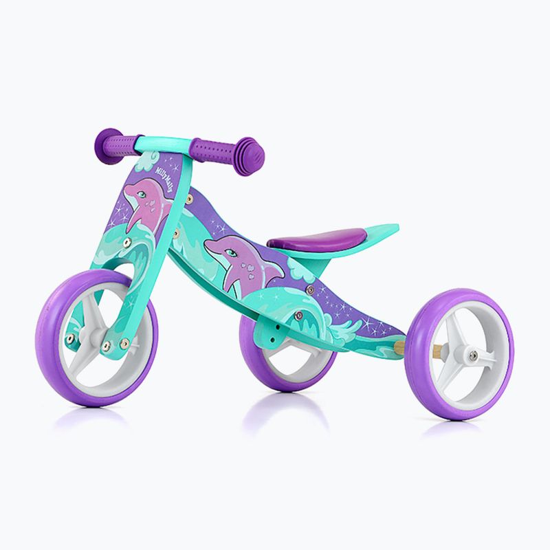 Milly Mally Jake blau-lila Langlaufrad 2101