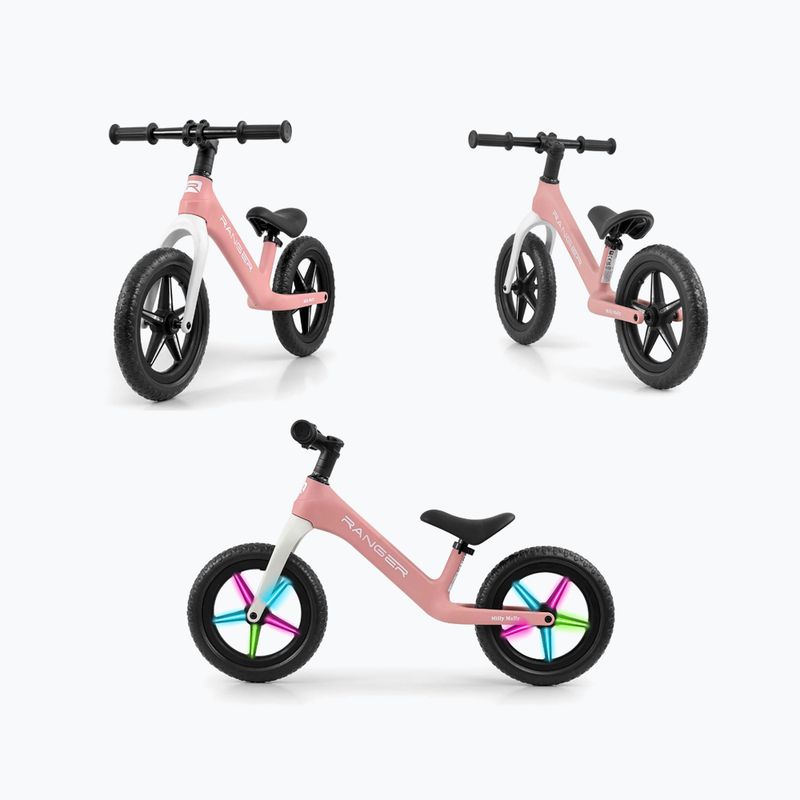Laufrad Milly Mally Ranger Flash pink 8