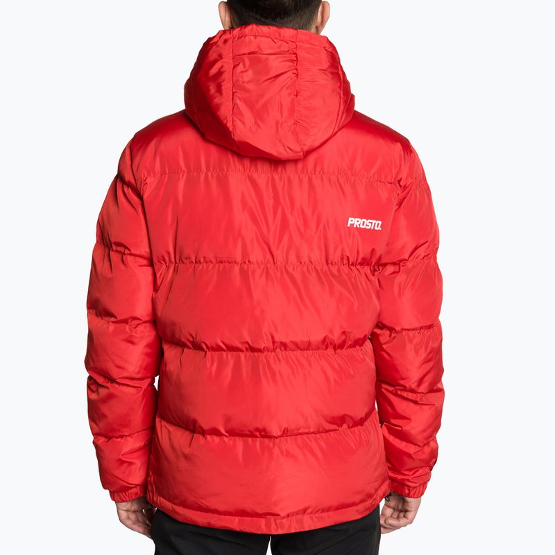 Winterjacke Herren PROSTO Winter Adament rot KL222MOUT113 2