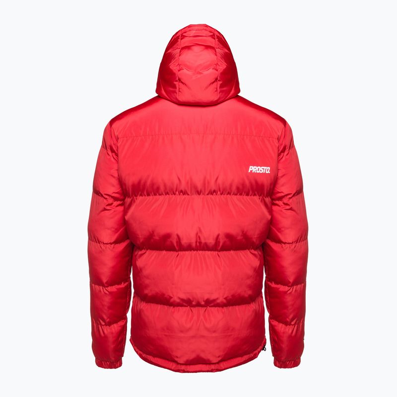 Winterjacke Herren PROSTO Winter Adament rot KL222MOUT113 7