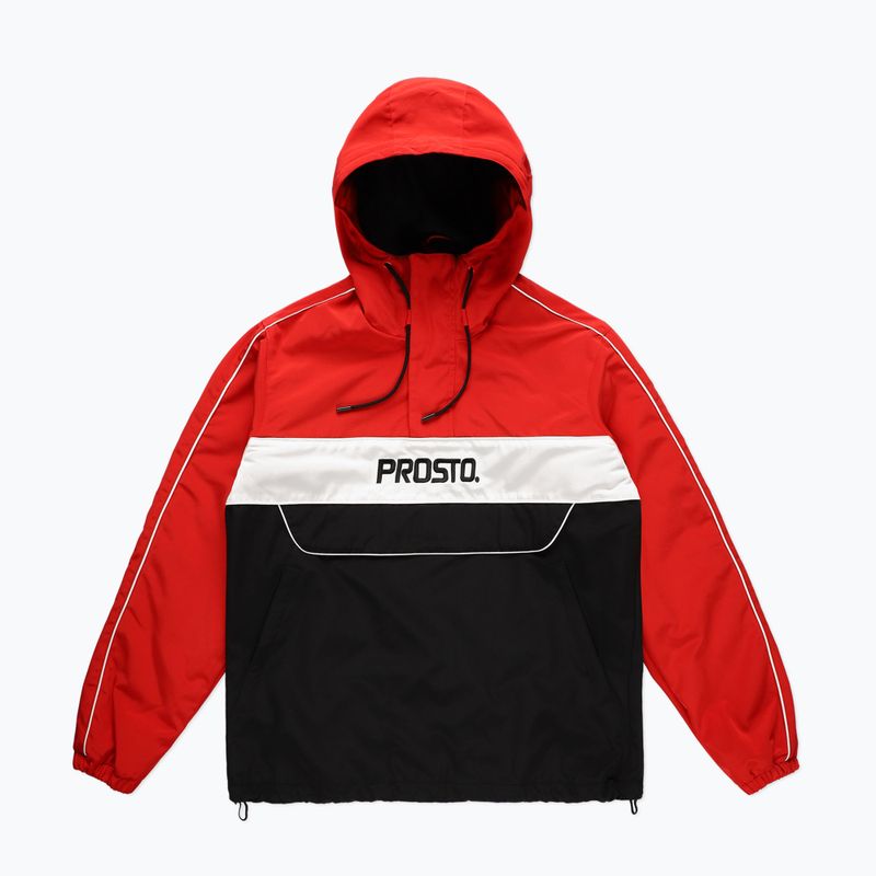 Herren PROSTO Retrorak Jacke rot