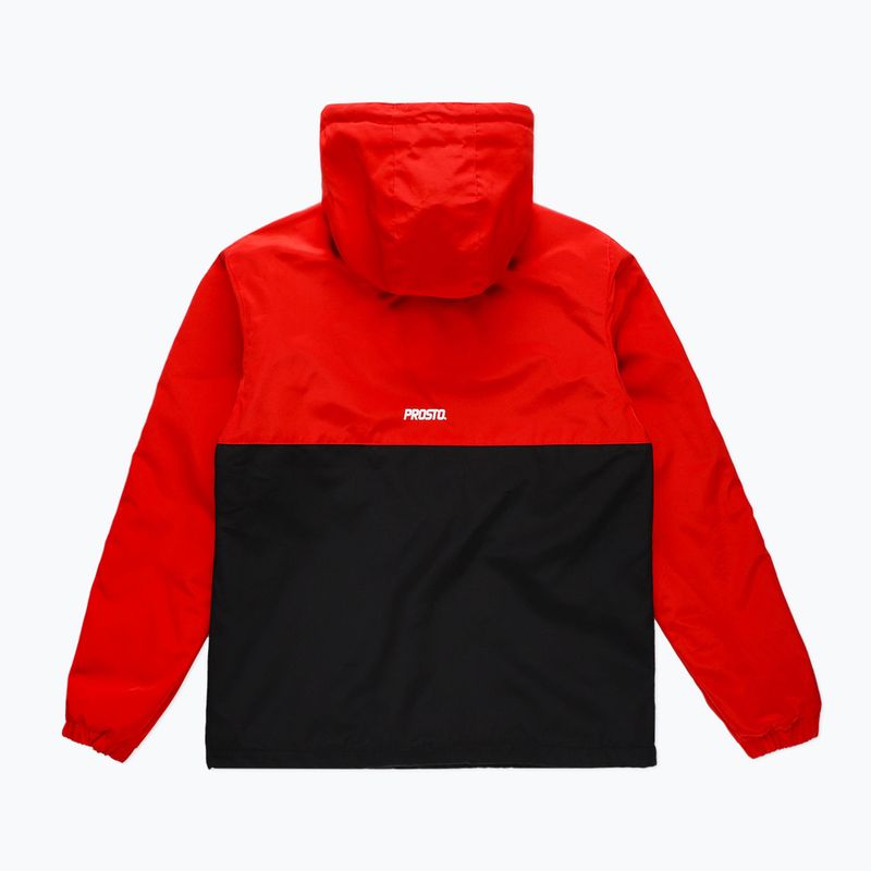 Herren PROSTO Retrorak Jacke rot 3