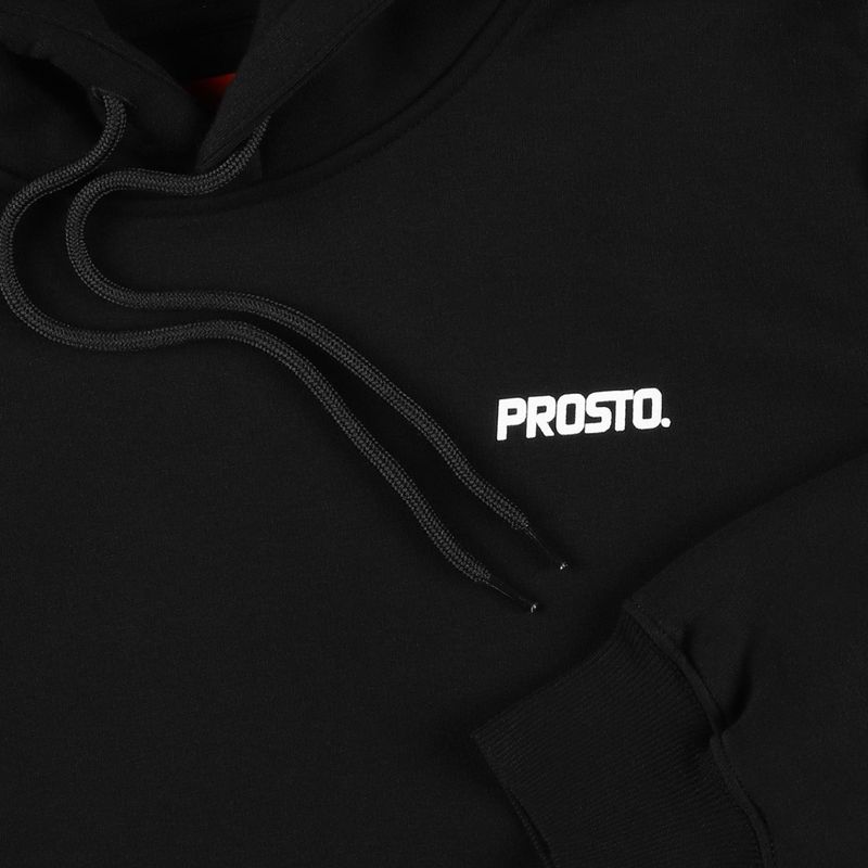 Sweatshirt mit kapuze Herren PROSTO Just schwarz KL222MSWE2181 3