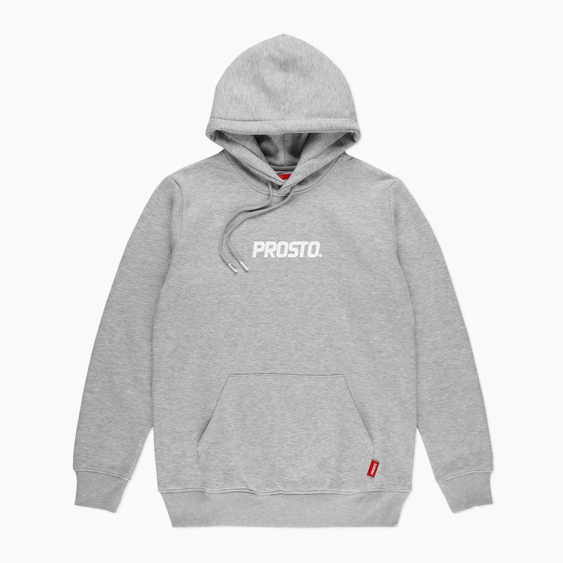 Sweatshirt mit kapuze Herren PROSTO Doit grau KL222MSWE21933