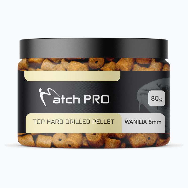 MatchPro Top Hard Drilled Vanille 8 mm Hakenpellets 979517
