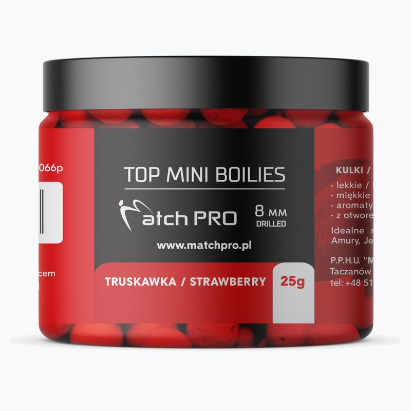 MatchPro Top Boiles Erdbeere 8 mm 979074 Hakenkugeln
