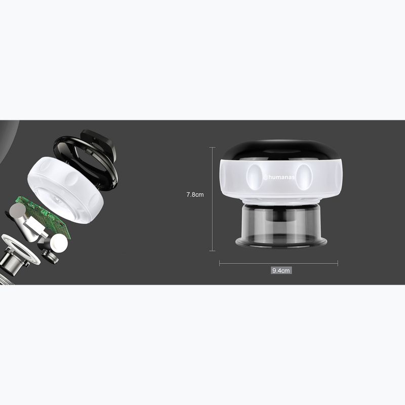 Schröpfglas Humanas BB01 Plus white 11