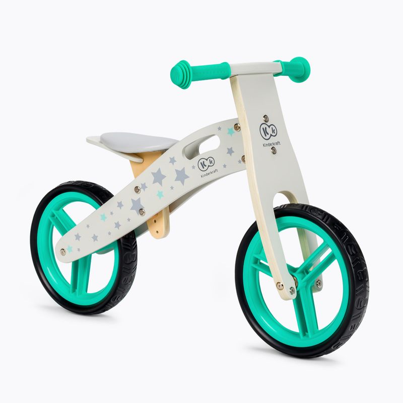 Langlaufrad Kinderkraft Runner weiß-grün KKRUNNRSTR 2