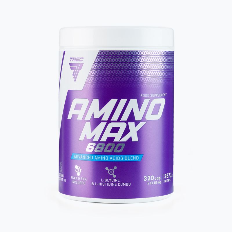 Amino Max Trec 6800 Aminosäuren 320 Kapseln TRE/021