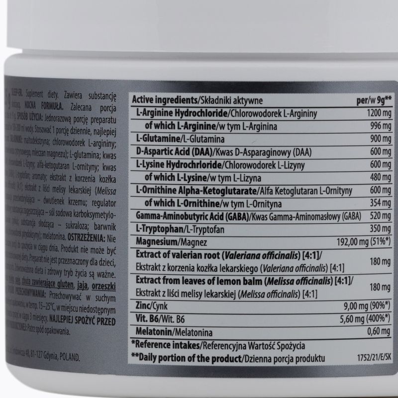 Sleep-ER Trec Overnight Recovery Formula 225g orange-tropische Früchte TRE/598#POMTR 2