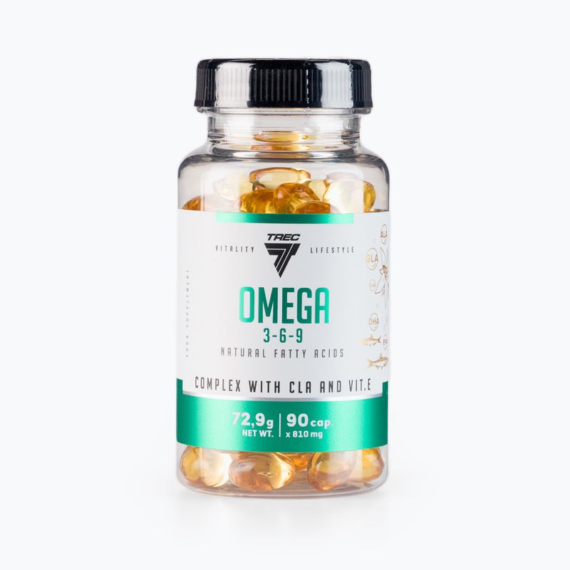 Omega 3-6-9 Trec-Fettsäuren 90 Kapseln TRE/815