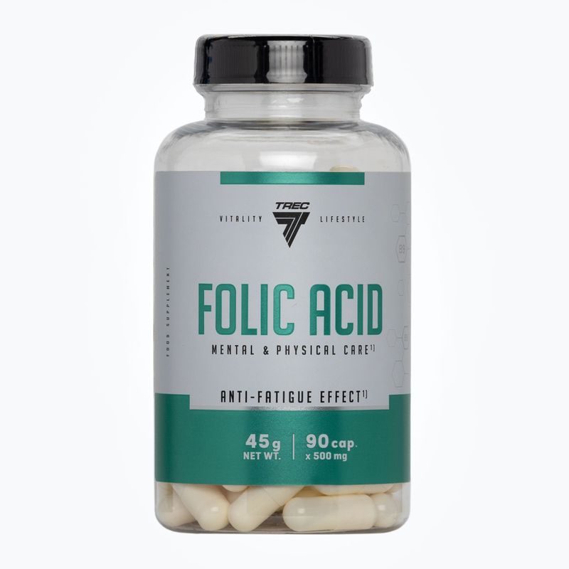 Vitalität Folsäure Trec Folsäure 90 Kapseln VR-089-60-XX