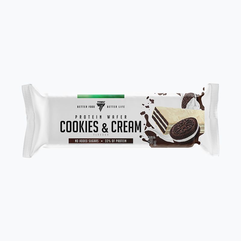 Proteinriegel Trec Protein Waffel 40 g Keks & Sahne