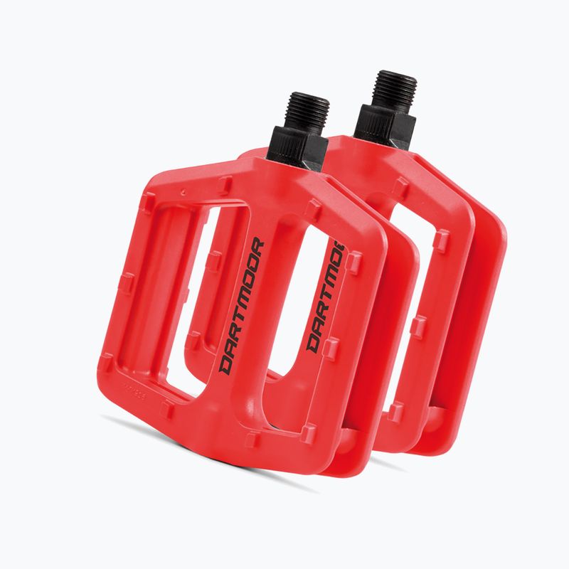 DARTMOOR CANDY rote Fahrradpedale DART-A2559 4