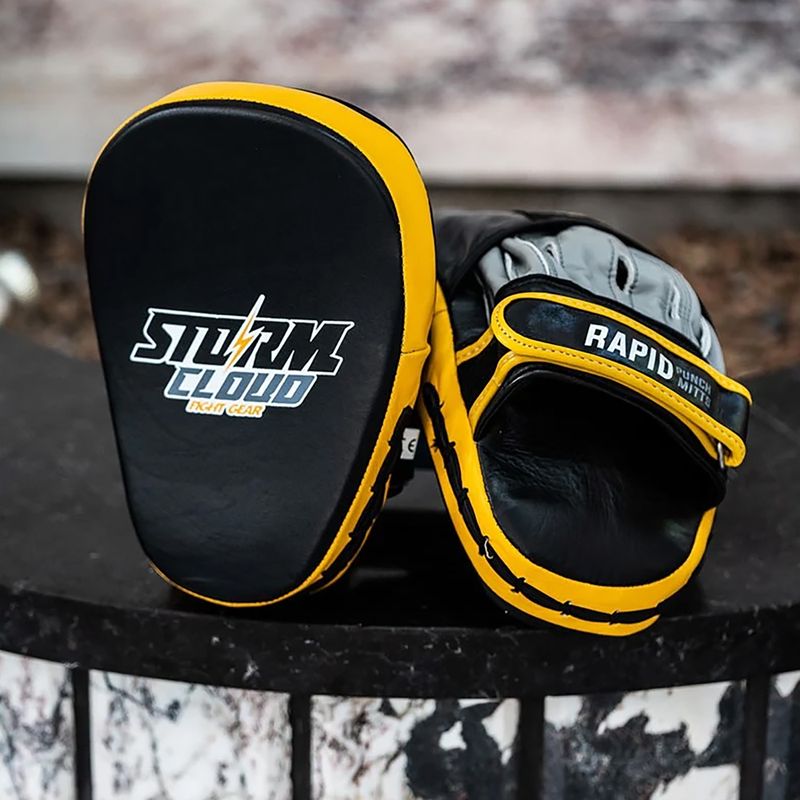 Trainer-Pratzen StormCloud Rapid black/yelow 7