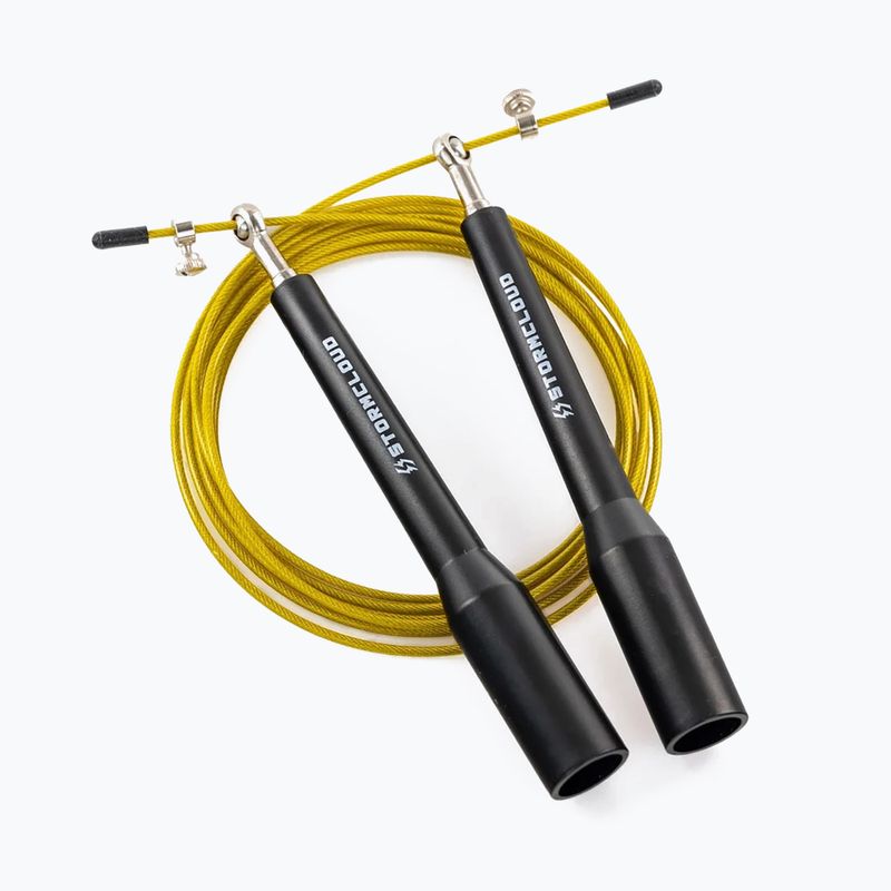 Springseil StormCloud Speed+ Semi-Pro lvl black/yelow 2