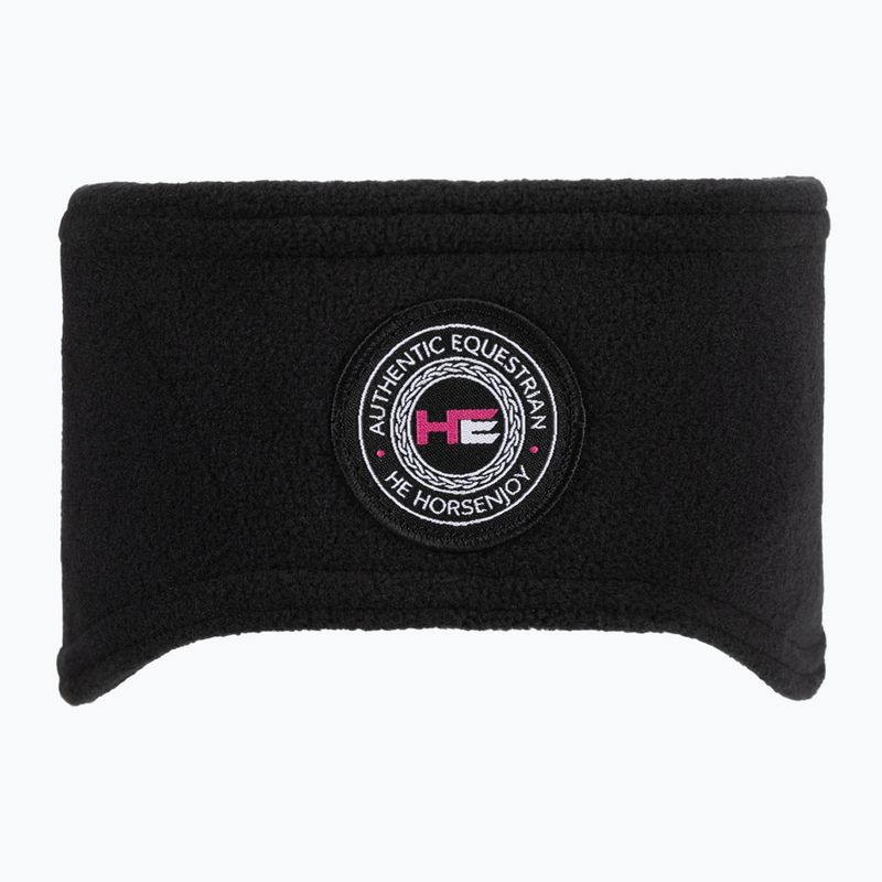 Damen-Fleece-Stirnband Horsenjoy Isabel schwarz 2060101 2