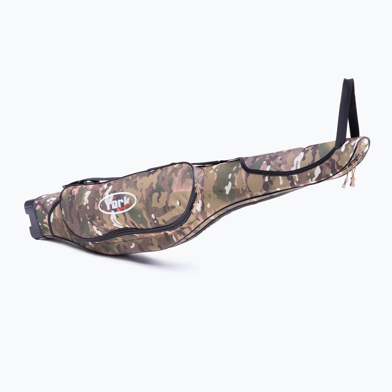 York Soldier Doppelkammer-Rutenkoffer starr camo PYSS2110