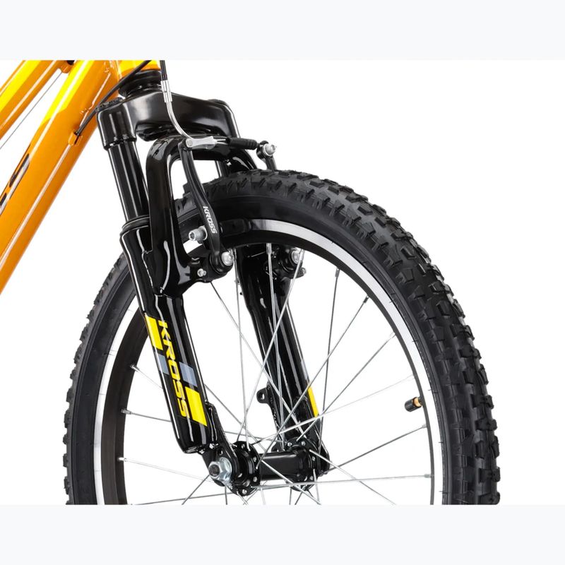 Kinderfahrrad KROSS Level Mini 2.0 yellow/black/gloss 5