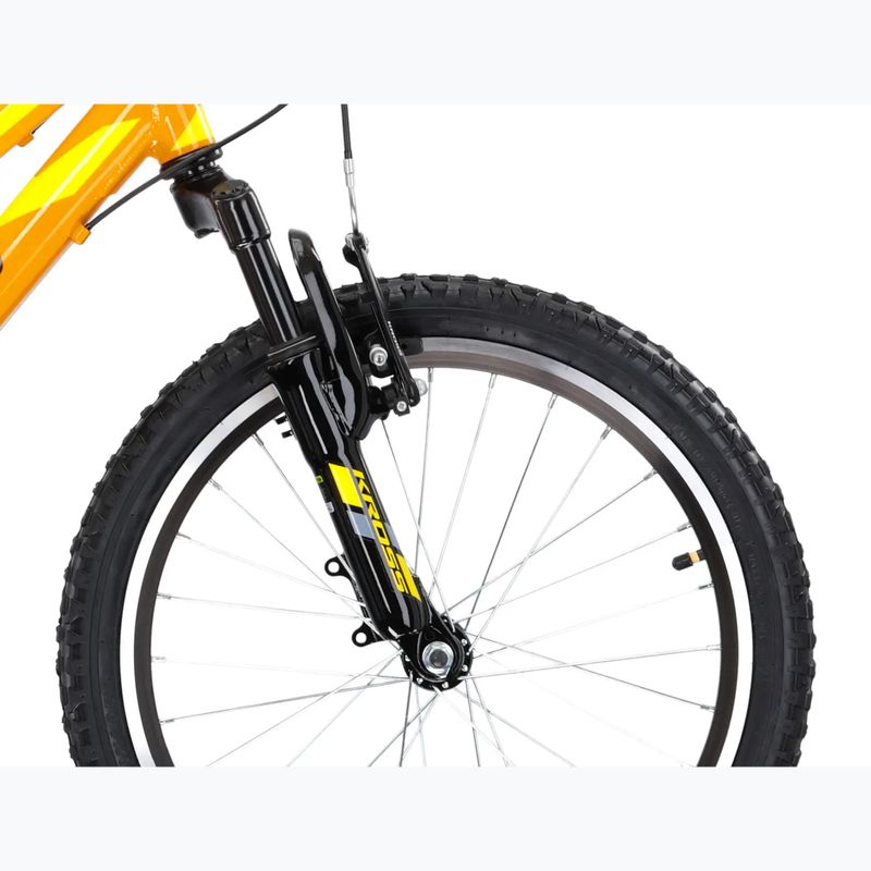 Kinderfahrrad KROSS Level Mini 2.0 yellow/black/gloss 6