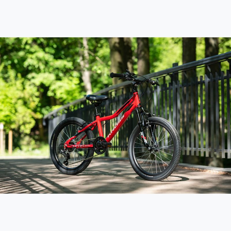 Kinderfahrrad KROSS Level Mini 2.0 red/black/gloss 12