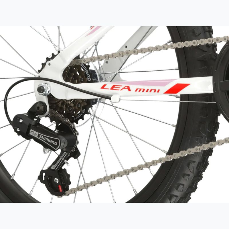 Kinderfahrrad KROSS Lea Mini 2.0 white/red/gloss 7