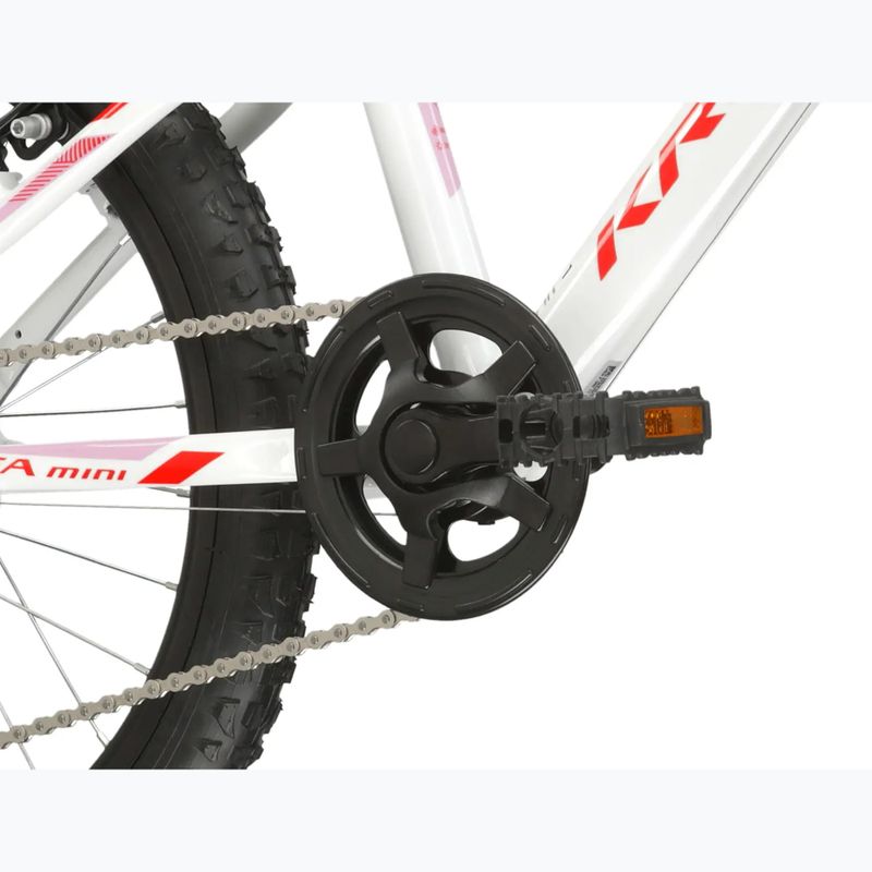 Kinderfahrrad KROSS Lea Mini 2.0 white/red/gloss 8