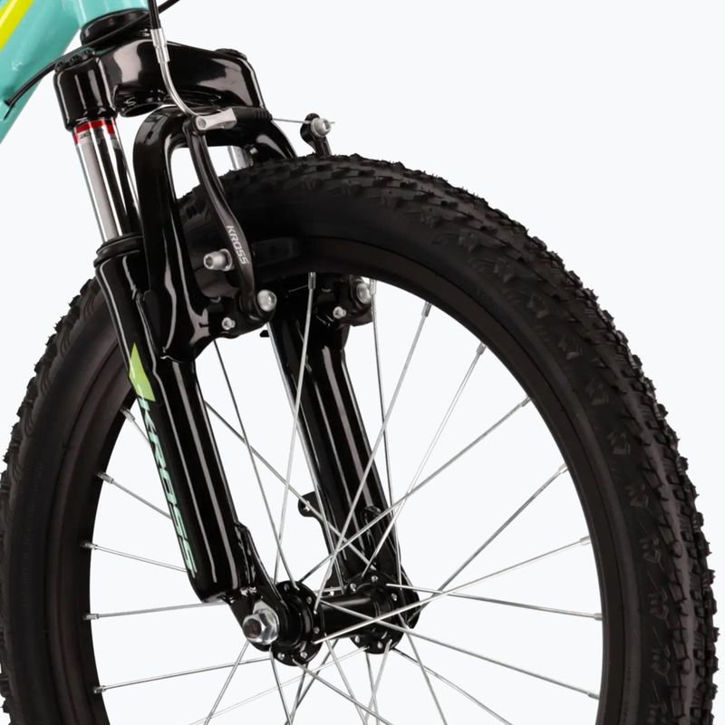 Kinderfahrrad KROSS Lea Mini 2.0 celadon/lime/gloss 5