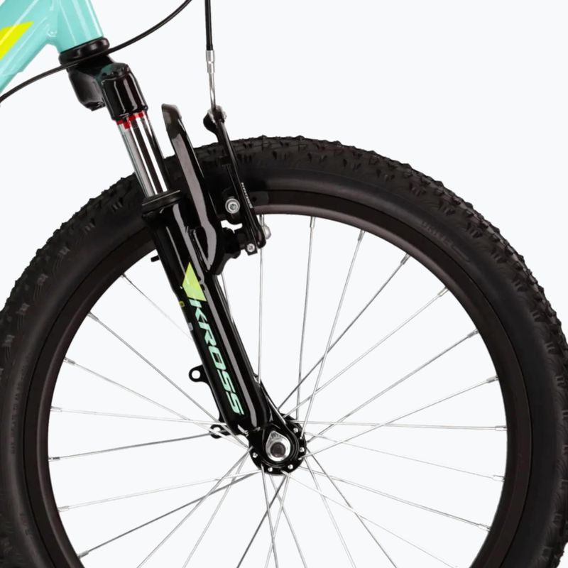 Kinderfahrrad KROSS Lea Mini 2.0 celadon/lime/gloss 6
