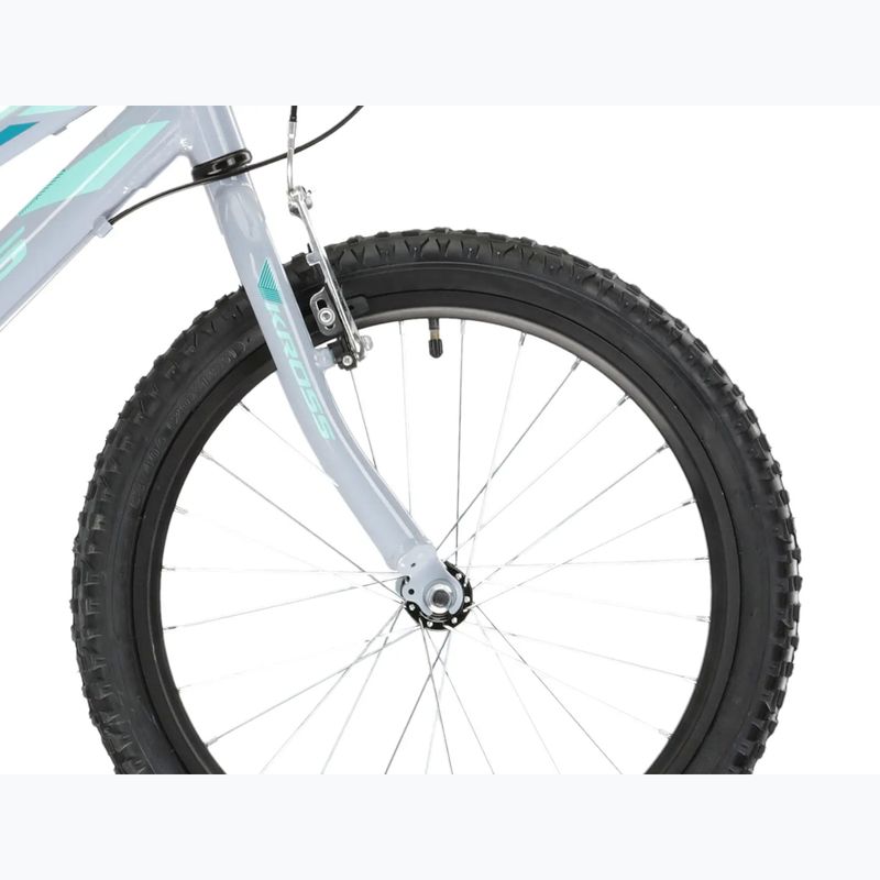 Kinderfahrrad KROSS Lea Mini 1.0 grey/mint/gloss 6