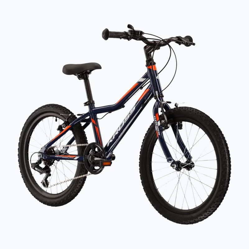Kinderfahrrad KROSS Hexagon Mini 1.0 Dunkelblau/Weiß/Glanz 2