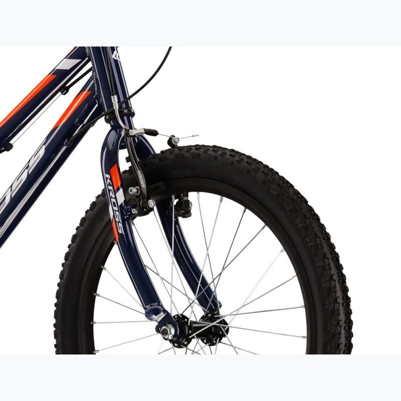 Kinderfahrrad KROSS Hexagon Mini 1.0 Dunkelblau/Weiß/Glanz 4