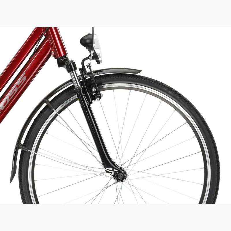 Stadtrad KROSS Sentio 1.0 ruby/grey/gloss 6