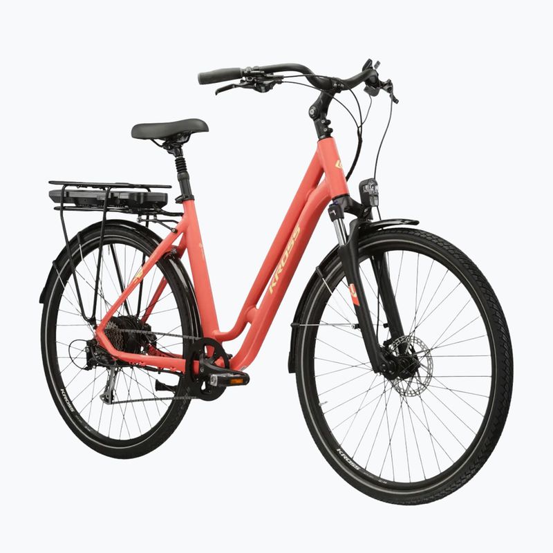 Elektrofahrrad KROSS Sentio Hybrid 2.0 el. 504 Wh coral/yellow/matte 2